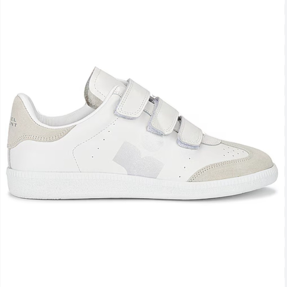 Isabel Marant Beth Sneaker - Silver, Size 6 (FR 37)